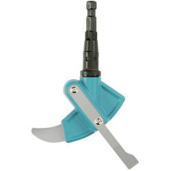 GARDENA 03607-20 Combisystem Crevice Scraper 2in1 Stainless Steel Blade