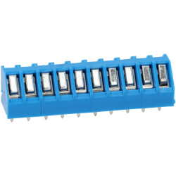 TruConnect 213998 5mm Low Profile 45 Degree 10 Way Terminal Block