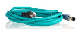 Kabel Ethernet Cat5e długość 3m Z zakończeniem Turck TPE