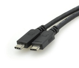 AUDA Optimum Kabel USB 3.1 typ-C (wtyk / wtyk) Quick Charge 1.0 czarny /1m/