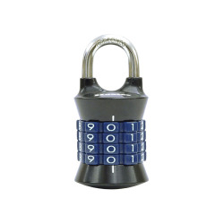 Master Lock 1535EURDGRY Tower 4-Digit 37mm Padlock Grey