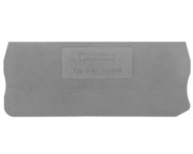 Pokrywa zamykająca 2,2x71x29mm szara D-ST 4-TWIN 3030491 /50szt./