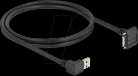 80482 USB 5 Gbps Cable USB Type-A male 90° downwards angled to USB Mic