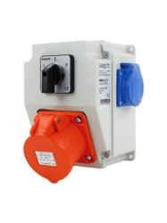 Zestaw siłowy NBOX-Z.11 1x16A 5P 2x230V wyłącznik krzywkowy L-0-P 3767911