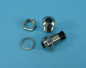 LM-500N OPRAWKA LED 5mm CHROM.STOŻKOWA