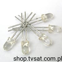 TLDR5800 LED 5mm Red THT TEMIC