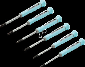 XPTX600 6-piece ESD-safe Torx® precision screwdriver set