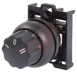 Przełącznik chwilowy, 3-pozycyjny, IP66, Ø 22mm, Eaton M22
