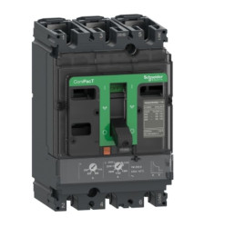 Wyłącznik kompaktowy MCCB, 3-biegunowy, 16A, Stałe, Schneider Electric, NSX