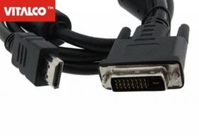 KABEL DVI HDMI 7.5M NIKIEL