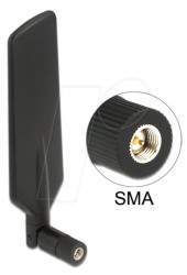 88978 LTE/ZigBee aerial, SMA, black, joint