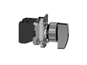 HARMONY XB4 Przełącznik 2-pozycyjny czarny metalowy XB4BJ21 SCHNEIDER ELECTRIC