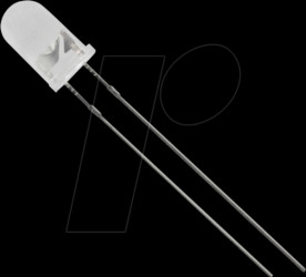 5034Y1C-DSB-C LED 5mm, wired, yellow, 2000 mcd, 40°