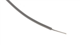 Przewód Do Urządzeń Ptfe Ptfe Szary, 100M 0,22 Mm 7/0,2 Mm, 600 V, -75 ›...