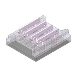 Złącze do taśmy LED - MC - RGB 10mm - SMD - dwustronne - ED00033887