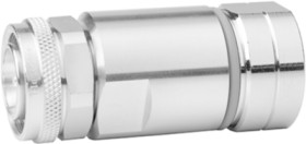 4.3/10 plug 50 Ω, RFF 1/2&#39;&#39;-50, FSJA-50B, HFSC 12D, clamp/clamp, straight, 100025183