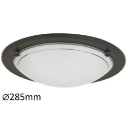 Plafon czarny 1xE27 UFO fi285 RABALUX 5103
