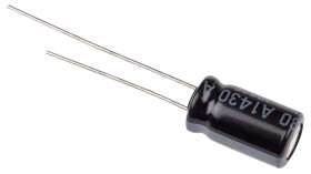 Kondensator 47μF 35V dc Radialny, Otwór przelotowy Rubycon roztaw: 2.5mm 6.3 (Dia.) x 11mm
