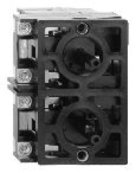 Blok styków z sam. powr., 1 OC, montaż czołowy, 40mm rozstawu XESD1181