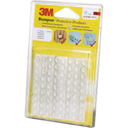 3M&#x2122; SJ 5302 MPCB Bumpon TRN Polyurethane Rubber Foot 7.9mm x 2.2mm - 80pc