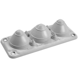 Akcesoria do obudów Termoplastyczny szerokość zew. 62 mm długość zew. 214 mm wys. zew. 40 mm Schneider Electric IP66