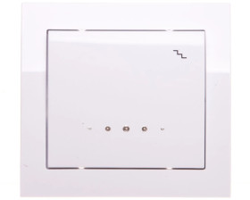 KIER Łącznik schodowy z podświetleniem biały ŁP-3WS/00