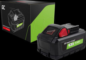 PTML18V8 Battery for Milwaukee power tools, 18 V, 8 Ah