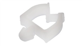 Zacisk Kablowy Klamry Kablowe, 6.4Mm, Materiał: Nylon 66, 7.9 X 3.8 X 9.7Mm,...