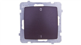 Karo Łącznik Podwójny Czekoladowy Metalik Łp-11S/M/40