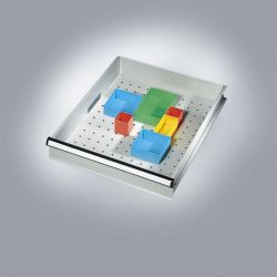 Manuflex Pojemnik do szuflady ZB3053 żółty