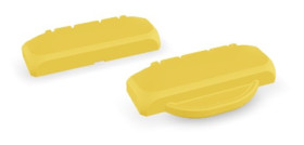 Hinge, ABS, (L x W x H) 19.5 x 80 x 34.3 mm, yellow, for B 0808../B 1008../B1408../B 1808, 96930103