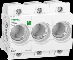R9J02363 Neozed fuse bases D02, 1P, 63 A, 400 V, DIN rail