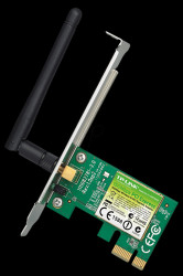 TL-WN781ND Wireless adapter, PCIEX, 150 Mbps