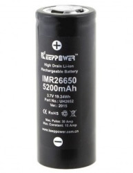 AKUM. 26650 KEEPPOWER 5200MAH 15A