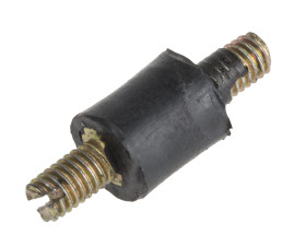 Podstawka antywibracyjna M3 średnica 6mm wysokość całkowita 7mm Cylinder męski-męski