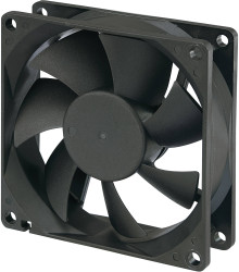 Wentylator osiowy TRU COMPONENTS RD8025B12M, 12 V/DC, 51 m³/h, (D x S x W) 80 x 80 x 25 mm