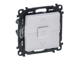 VALENA LIFE Wyłącznik roletowy zwierny przycisk biały 10A 230V 752130 LEGRAND