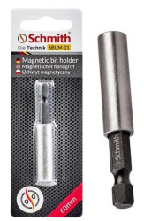 Uchwyt do bitów magnetyczny HEX 1/4 60mm Schmith