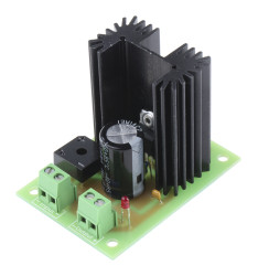 Zasilacz liniowy, Uwe: 13 → 20V ac, Uwy: 12V dc, Iwy: 1A, OEP