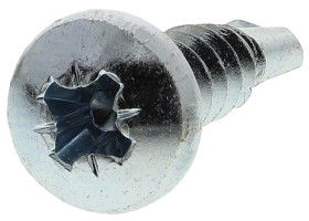 Wkręt samowiercący długość 19mm Pozidriv Stalowe Stożek