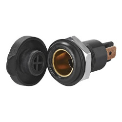 Gniazdo zapalniczki DIN 12V 16A 24V z uszczelką montażowe 24V P