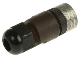 Złącze wielostykowe przemysłowe 4-pinowe M12 Montaż na kablu Gniazdo Brad from Molex