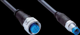 Przewód czujnik-siłownik ze złączem Złącze M12 długość 2m Rodzaj A Żeńskie Złącze B M8