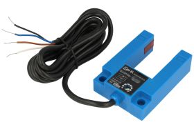 Czujnik; fotoelektryczny; G52-U30PH/ADJ; PNP; NO/NC; szczelinowy; 0,03m; 10÷30V; DC; 200mA; prostopadłościenny; 20x52mm; z przew