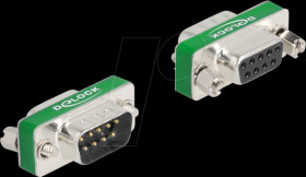 66476 HF/EMI suppression filter, D-Sub 9 pin male / female, low pass