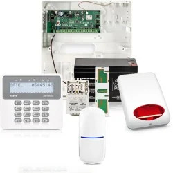 Zestaw alarmowy Satel Perfecta 16 SET-A, 1x czujka,PRF-LCD, aplikacja