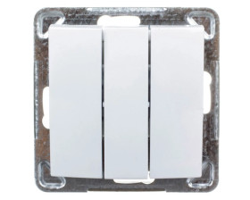 IMPRESJA Łącznik potrójny biały ŁP-13Y/m/00