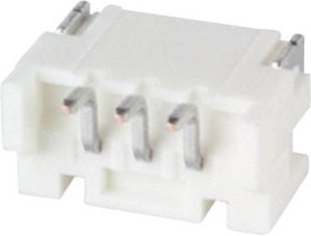 JST Listwa kołkowa, męska, do wbudowania, standardowa PH Ilość pinów 3 Wymiary siatki: 2 mm S3B-PH-SM4-TB (LF)(SN) 1 szt