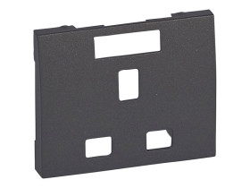 SISTENA LIFE Plakietka gniazda angielskiego choco 771296 LEGRAND