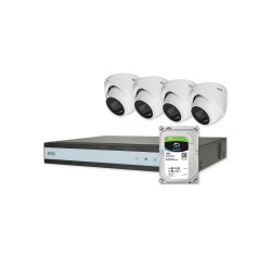 Kamera CCTV, montaż W budynkach, na zewnątrz Miniaturowa kopułka ABUS Security-Center